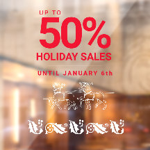 Verkauf von Weihnachtsfeiertagen