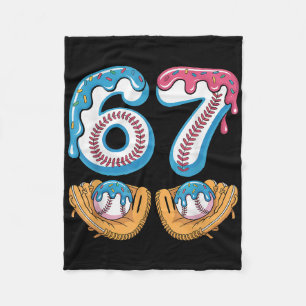 Verkaufe 67 - Eis Drip 67 Meme Lustiger Spieler _4 Fleecedecke