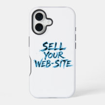 Verkaufe Ihre Webseite Blue Distressed Typography