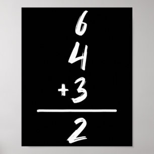 Verkaufe Inspirierte Mathematik 6 4 3 2 Double Pla Poster