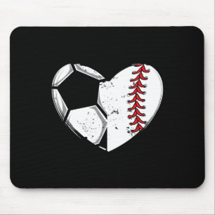 Verkaufe Liebhaber-Herz-Fußballspieler-Geschenk-Te Mousepad