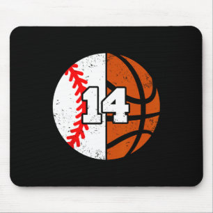 Verkaufe Sketll Nummer 14 Trikot Lustig 14. Geburt Mousepad