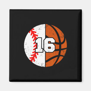 Verkaufe Sketll Nummer 16 Trikot Lustiger 16. Gebu Magnet