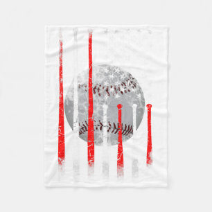 Verkaufe USA-Flagge Amerikanische Flagge Vintage  Fleecedecke