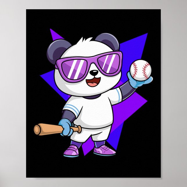 Verkaufen Sie Panda. Panda Sports Fun Sell Enthusi Poster (Vorne)