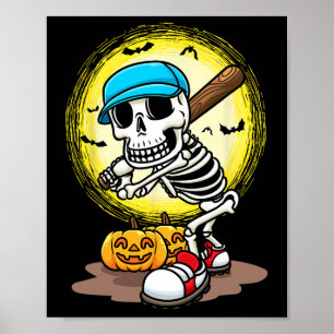 Verkaufen Sie Player Skeleton Soft Halloween Kids  Poster