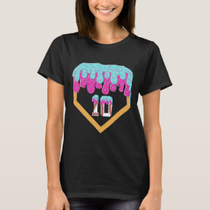Verkaufen Sie Tropfen 10 Jahre alte Eiscreme 10. G T-Shirt