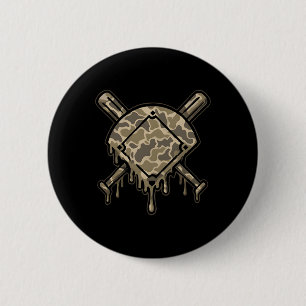 Verkaufen Sie Tropfen Camouflage verkaufen Diamond Button