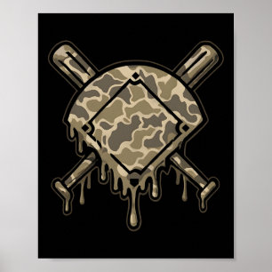 Verkaufen Sie Tropfen Camouflage verkaufen Diamond Poster