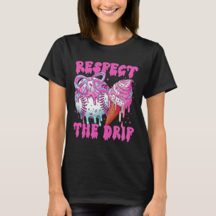 Verkaufen Sie Tropfen Eiscreme Dripping Respekt de T-Shirt