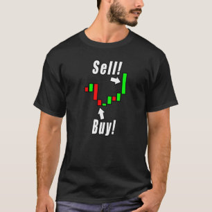 Verkäufer kaufen Händler Daytrader T-Shirt