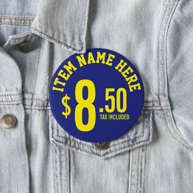 Verkäufer-Konzessionspreis - Verkäufer von eisgekü Button (Beispiel)