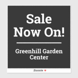 Verkaufs- oder Verkaufsaufkleber Aufkleber