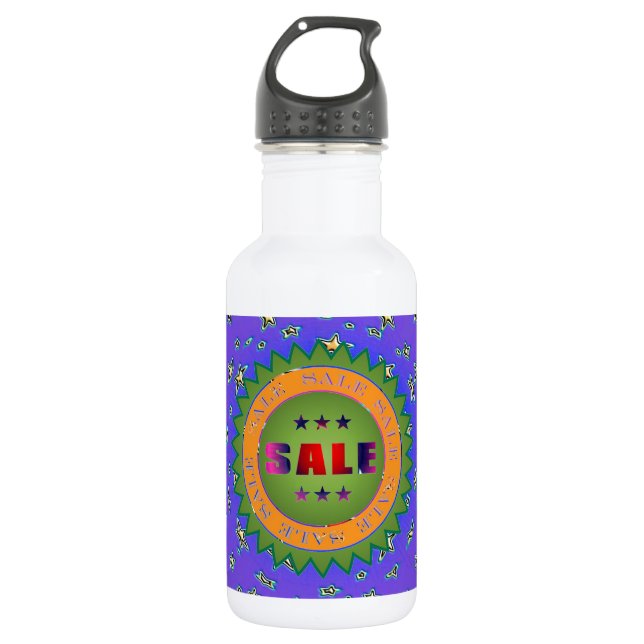 Verkaufsaufkleber Trinkflasche (Vorderseite)