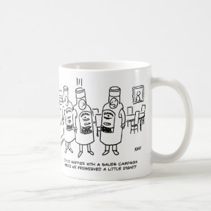 Verkaufskampagne ohne Würde Tasse