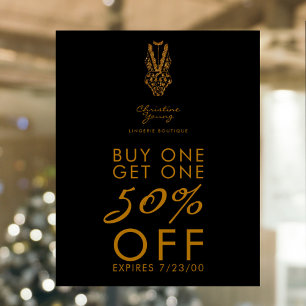 Verkaufsprospekt für Boutiquen im Unterwäsche-Stor Poster