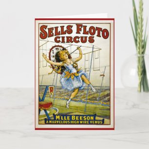 Verkauft Floto 1921 - M'lle Beeson Karte