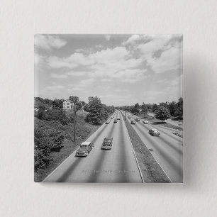 Verkehr auf Landstraße Button