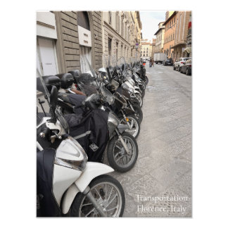 Verkehr, Florenz, Italien Fotodruck