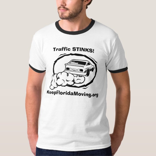 Verkehr GESTANK! - KeepFloridaMoving.org T-Shirt (Vorderseite)