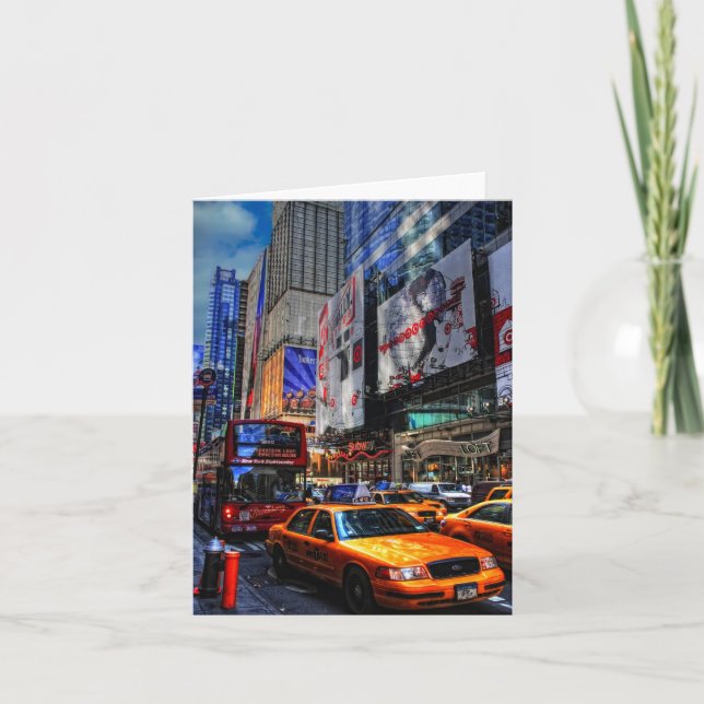 Verkehr-Leere Karte New York City (Vorderseite)