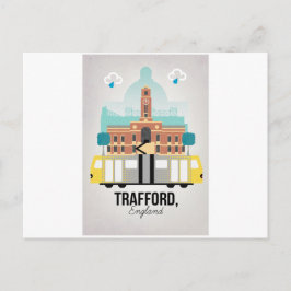 VERKEHR, MANCHESTER POSTKARTE