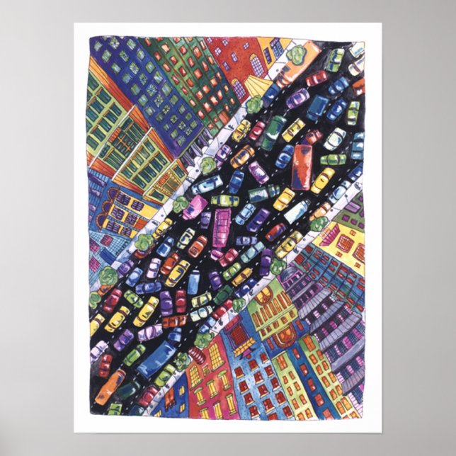 Verkehr Poster (Vorne)