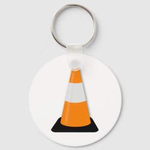 Verkehrs-Kegel Schlüsselanhänger
