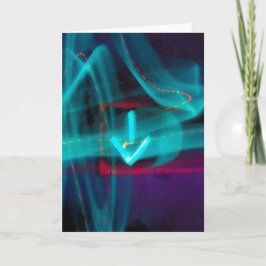 Verkehrs-Pfeil-Gruß-Karte Karte