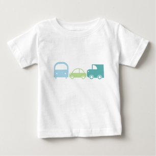 Verkehrs-T-Shirt in den weichen Blues und in den Baby T-shirt