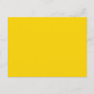 Verkehrsgelb Postkarte