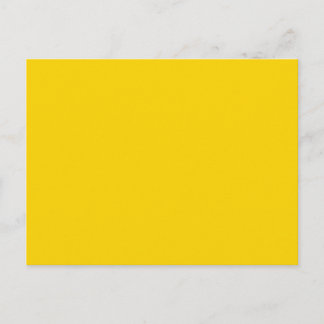 Verkehrsgelb Postkarte