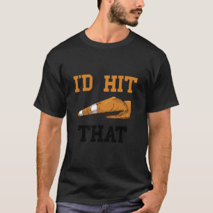 Verkehrskegel Ich Würde Den Lustigen Halloween-Kos T-Shirt