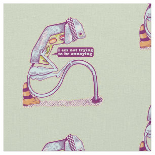 Verkehrsleichter sieht traurig aus stoff