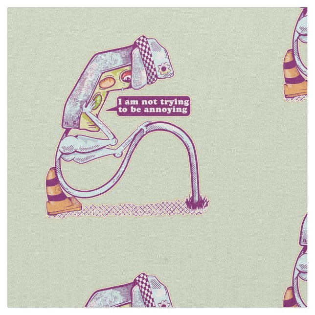 Verkehrsleichter sieht traurig aus stoff (Nahaufnahme)