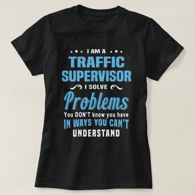 Verkehrsleiter T-Shirt (Design vorne)