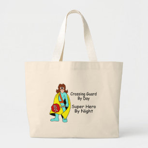 Verkehrspolizei durch Tagessuperheld bis zum Nacht Jumbo Stoffbeutel