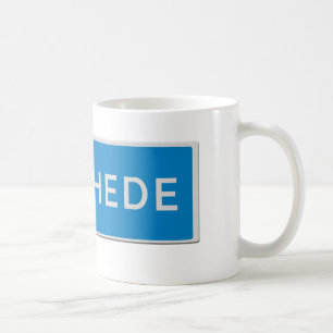 Verkehrsschild Enschede Kaffeetasse