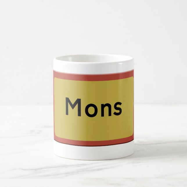 Verkehrsschild Mons Kaffeetasse (Mittel)
