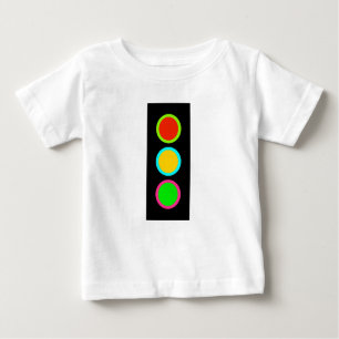 Verkehrssignal Stopp-Caution-Go Mod Stopp Light Fu Baby T-shirt