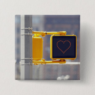 Verkehrszeichen Button