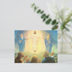 Verklärung Jesu Christi, Vintage-Religion Postkarte