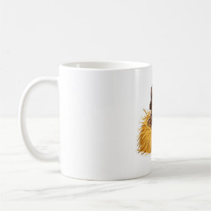 Verkleideter Truthahn Lustiges Erntedankfest Kaffeetasse