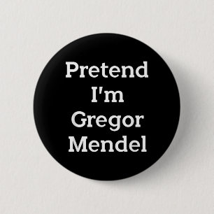 Verkleidung Gregor Mendel Kostüm Lustiger Hallowee Button