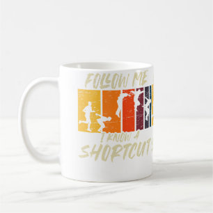 Verknüpfung Lauf Sprung Flip Freerunning Akrobatik Kaffeetasse