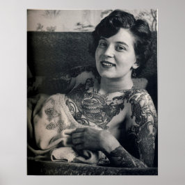 Verkörperung der Tattooid Lady Poster