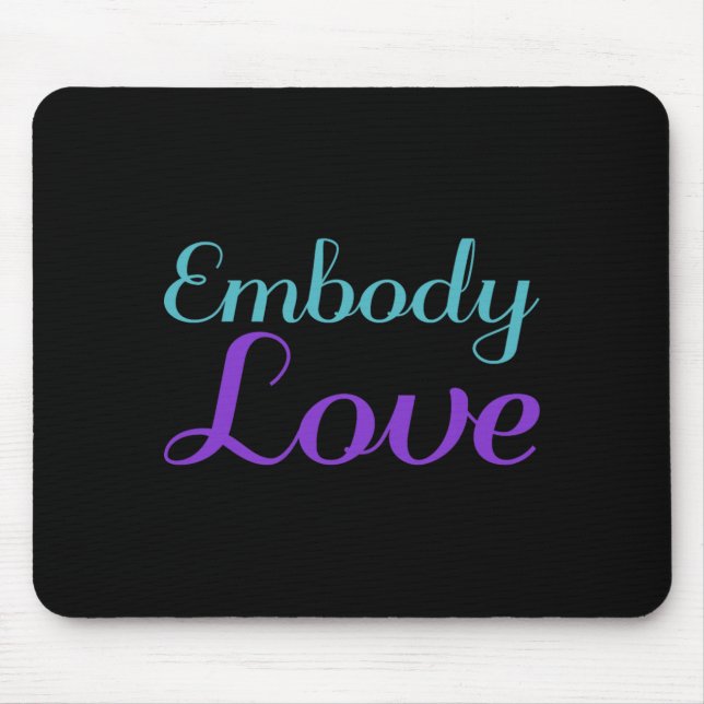 Verkörperung von Liebe Präventionsbewusstsein Desi Mousepad (Vorne)