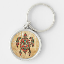 Verkratzte und getragene schlüsselanhänger