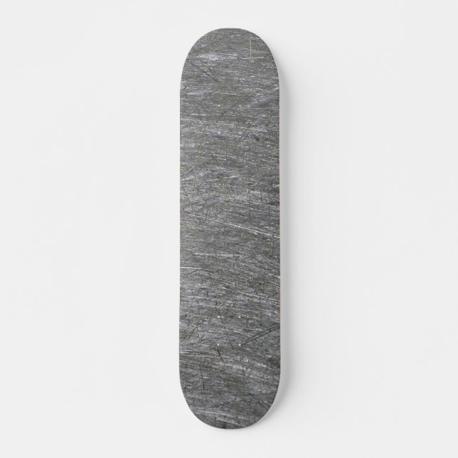 Verkratztes Metall Skateboard (Vorne)