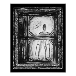 verkrüppelter Mann Poster